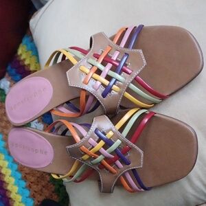 Apostrophe Women’s Kitten Heel Sandal
